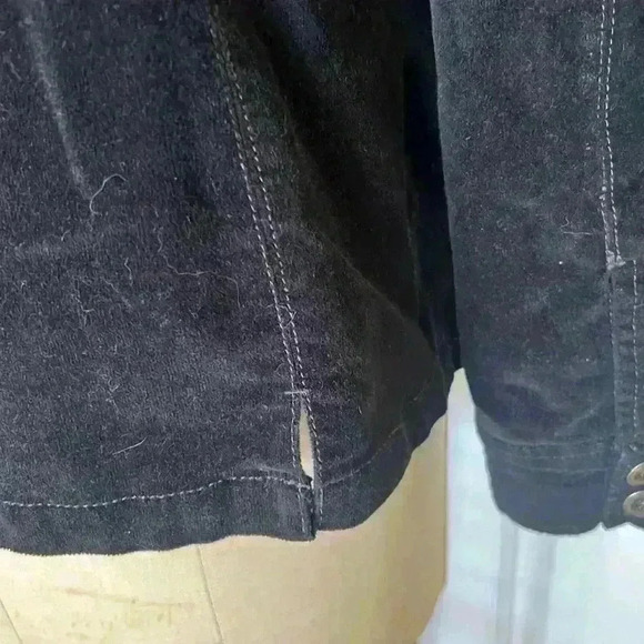 Jeanstar Vintage Velvet Blazer. Size PM - Picture 6 of 13